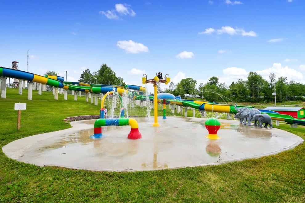 Splash Pad at Splash Valley Waterpark & Resort